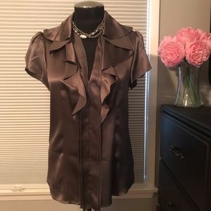 BcbgMaxazria Silk Blouse
